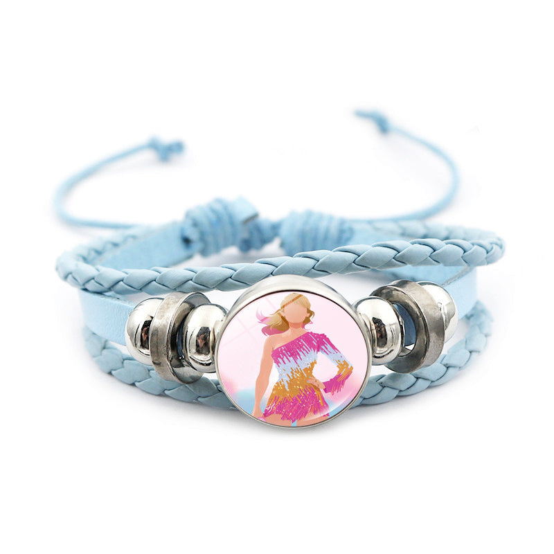 Wholesale Music Star Jewelry Pink Bracelet ACC-BT-JiaYun005