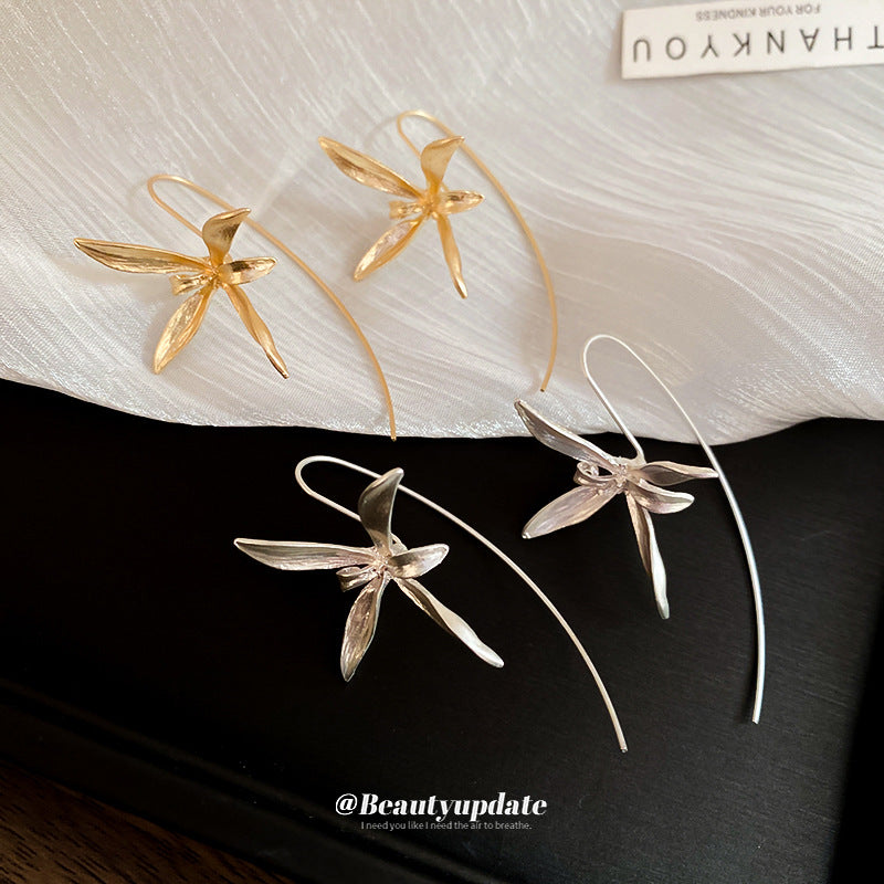 Wholesale Flower Earrings  All-match Elegant Elegant Earrings