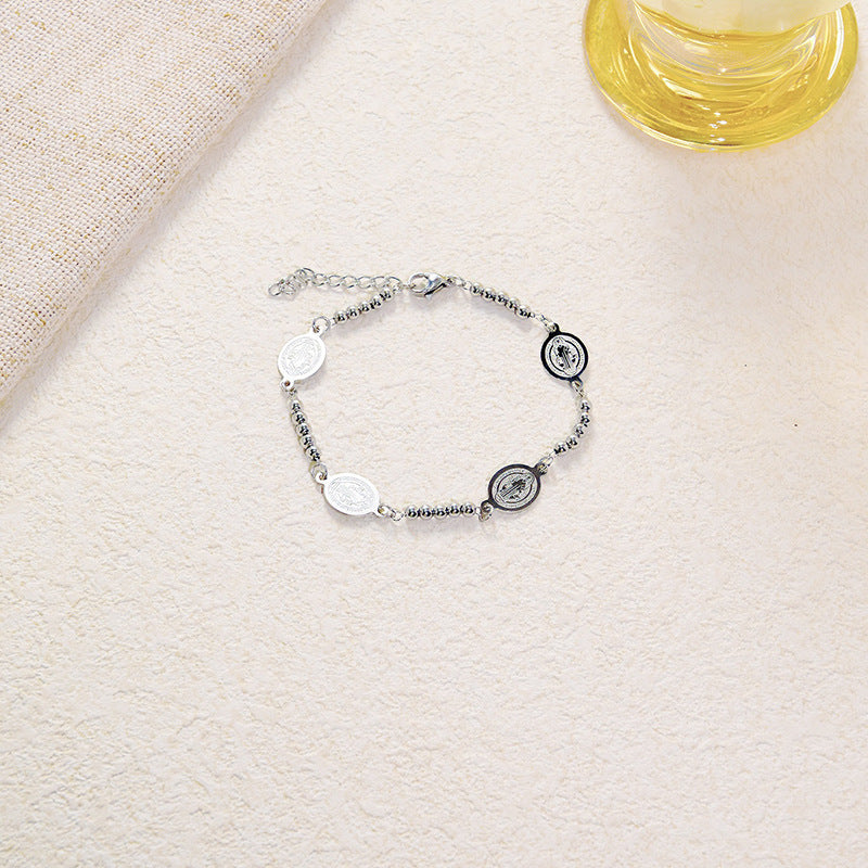 Wholesale 3mm Stainless Steel Bead Bracelet