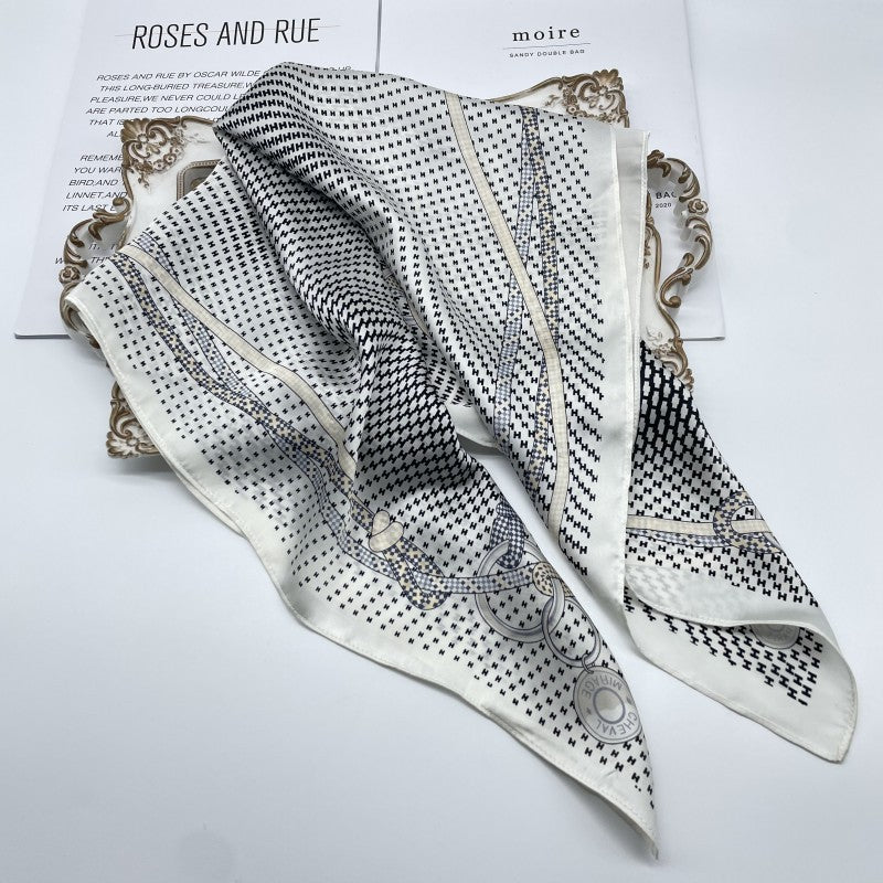 Wholesale multi-color  Silk f 70* 70cm Large Square  Scarf