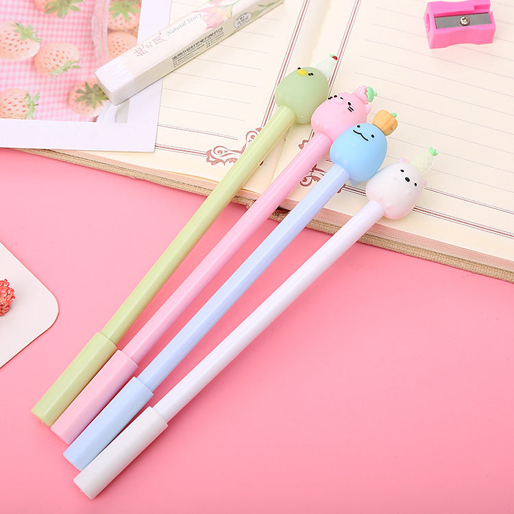 Wholesale Cartoon animal fruit neutral pen