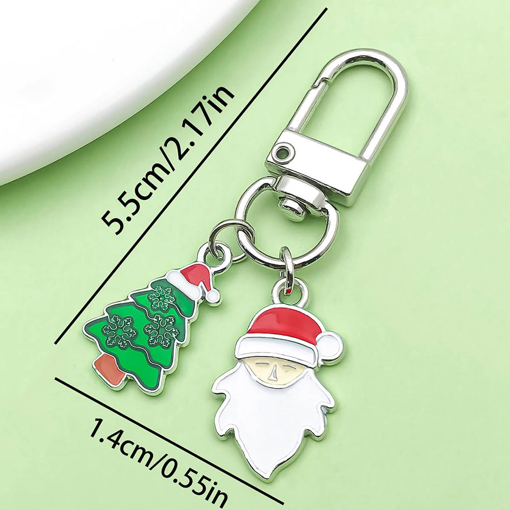 Wholesale Cute cartoon Christmas keychain