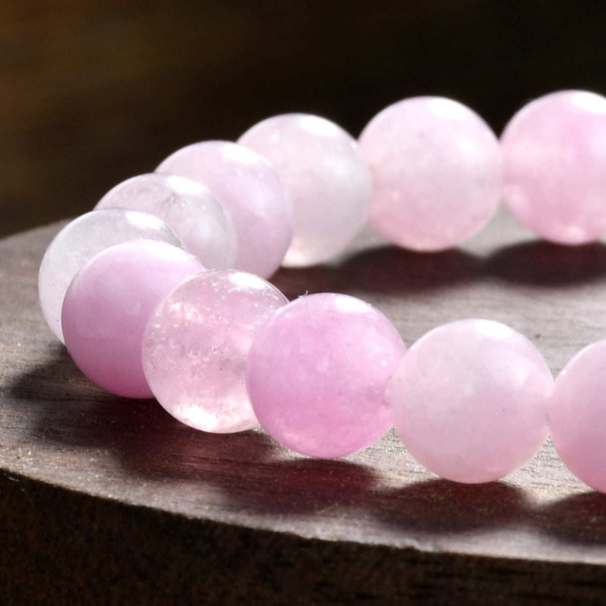 Wholesale Chinese Style Pink Crystal Beaded Bracelet Handmade Jewelry Accessory for Everyday Wear and Gift