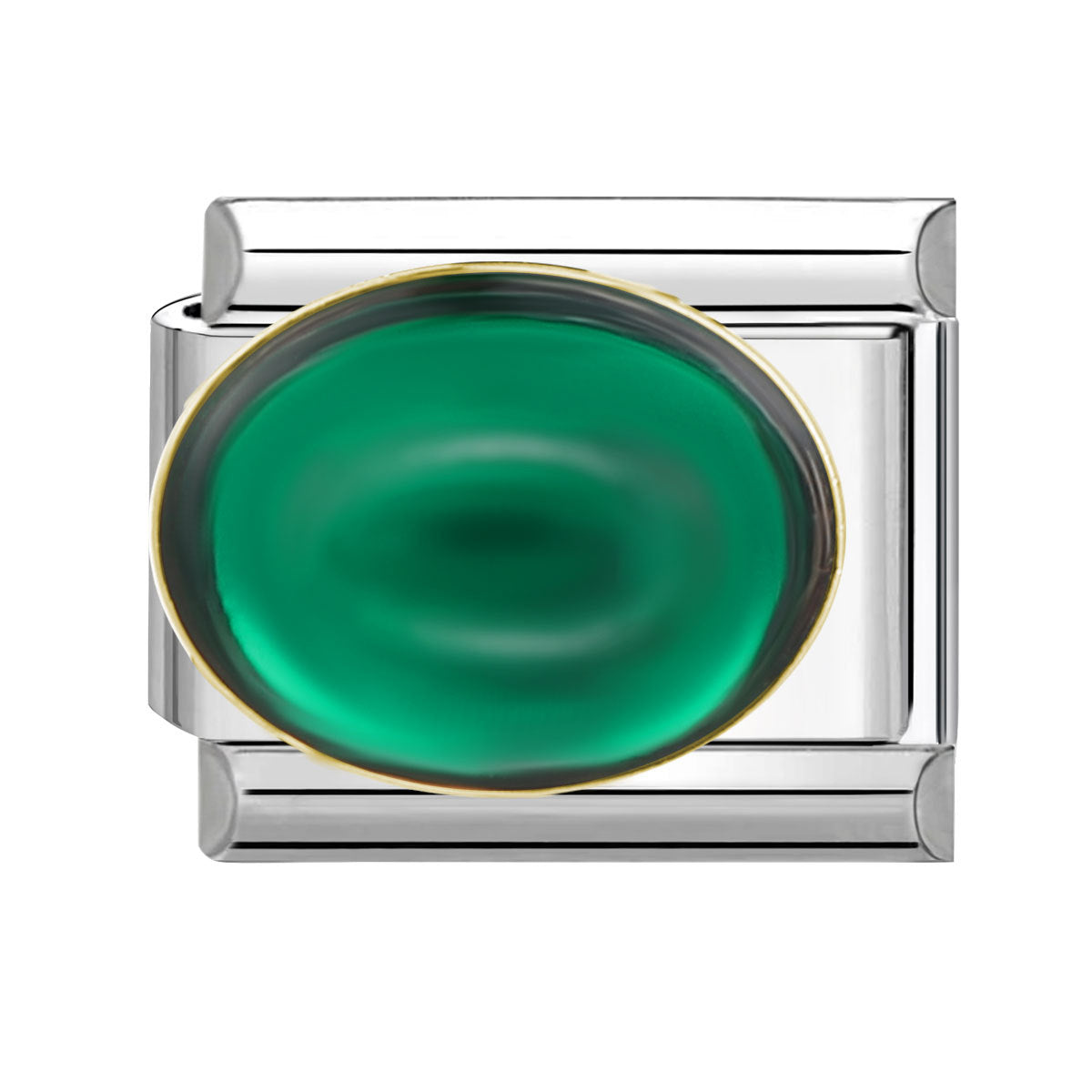 Wholesale Italian modular bracelet 9mm DIY splicing detachable simple pattern stainless steel combinable bracelet