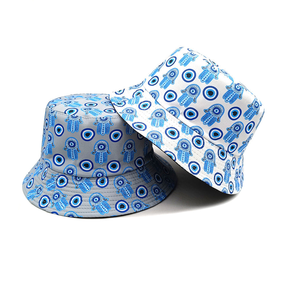 Wholesale Devil Eyes Padima Palm Bucket Hat ACC-HT-ShunM003