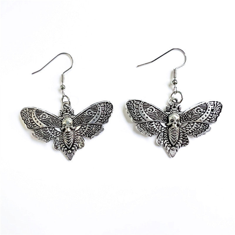 Wholesale Goth Theme Skull Bat Snake Spider Earrings ACC-ES-Juna001