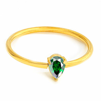 Wholesale 2PCS Steel Titanium Zircon Ring