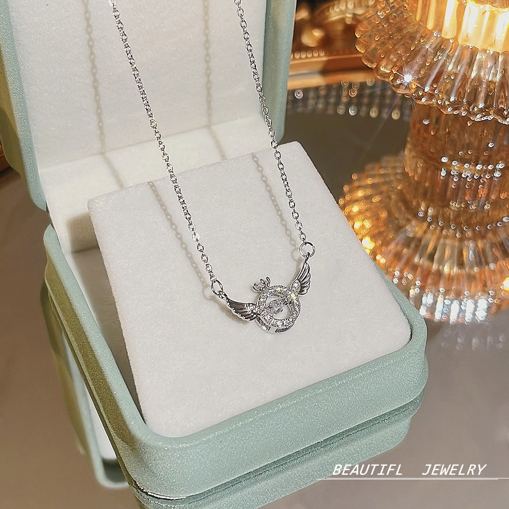 Wholesale Titanium Steel Necklace Star Clavicle Chain Choker Necklace ACC-NE-Xiyue002