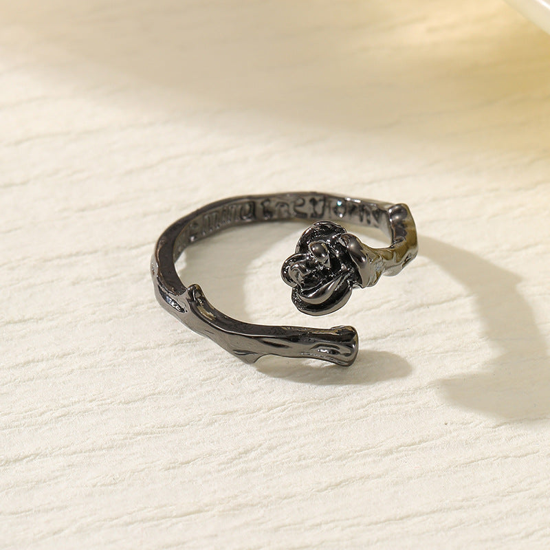 Wholesale  flower open finger ring