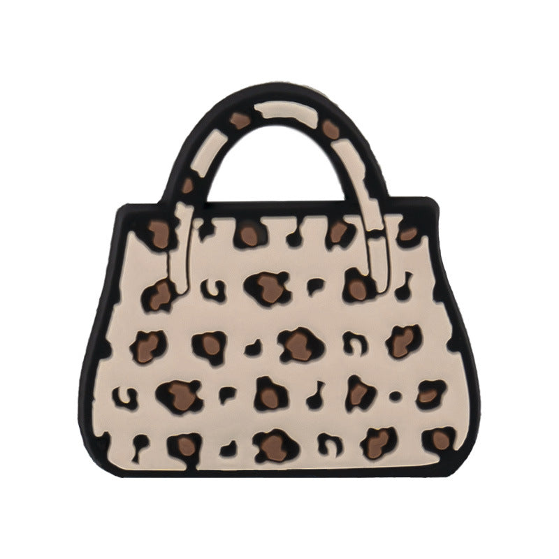 Wholesale Random 100pcs Leopard Print Series Shoes Accessories Shoes Charms