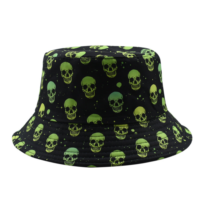 Wholesale Graffiti Fisherman Hat M Printed Hat Double-sided Bucket Hat