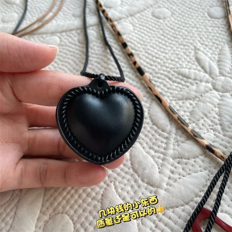 Wholesale Fashion Bow Heart Long Necklace