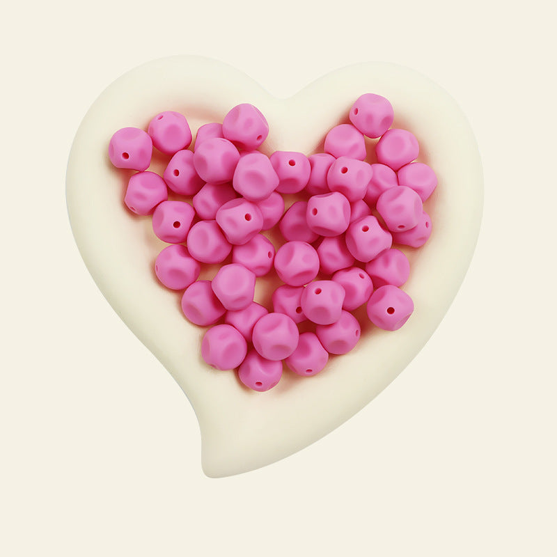 Wholesale 100pcs 15mm Irregular Silicone Beads DIY for Beadable ACC-BDS-JIaHao003