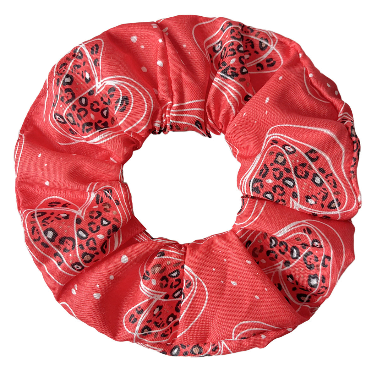 Wholesale  Valentine' s Day Colorectal Hair Loop Love Lip Pattern Hair Accessories