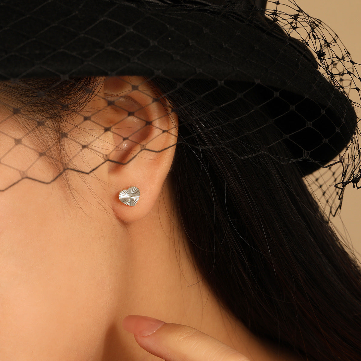 Wholesale Light Luxury Titanium Steel Earrings