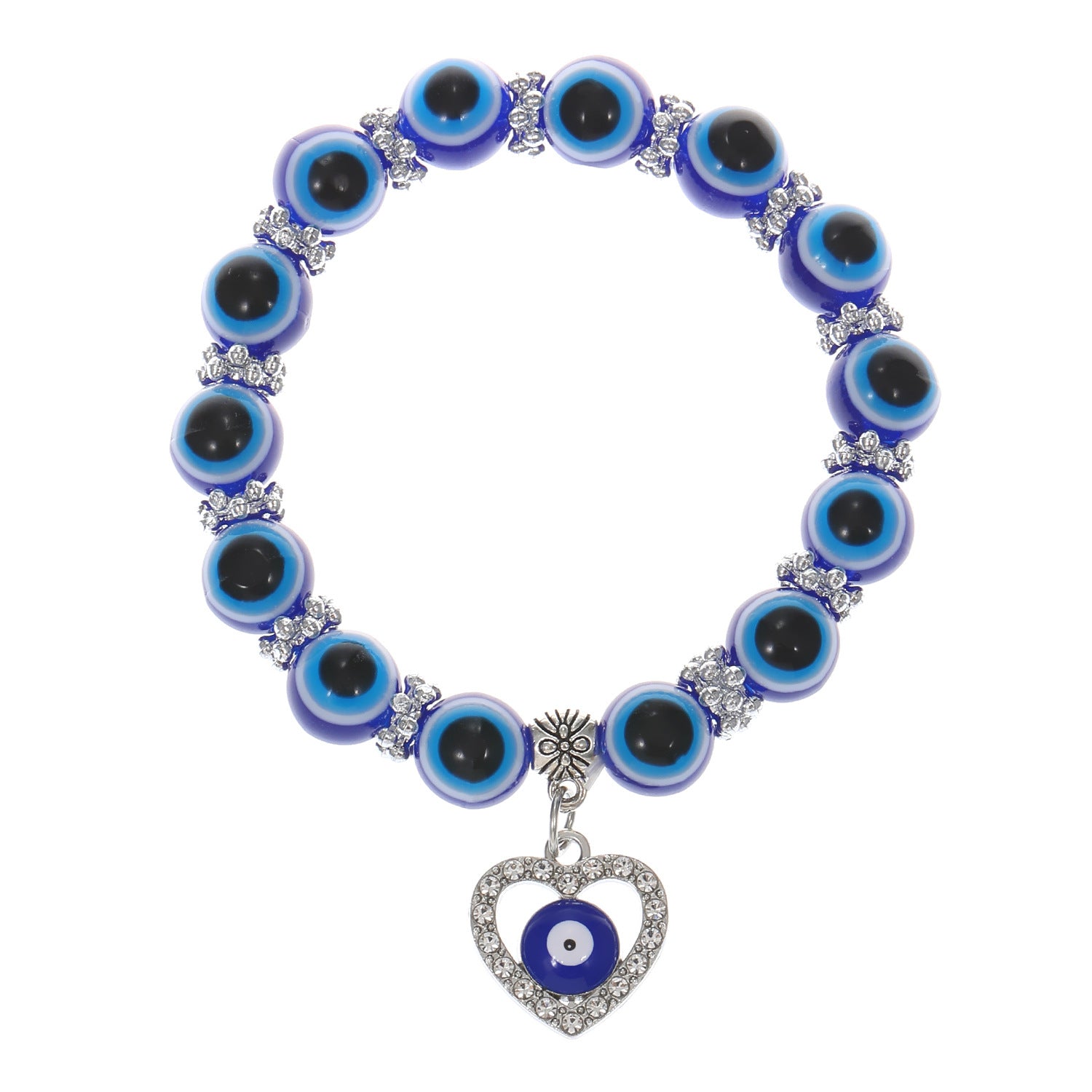Wholesale Evil Eye Bracelet Butterfly Bracelets Love Resin Round Bead Bracelet ACC-BT-MY011