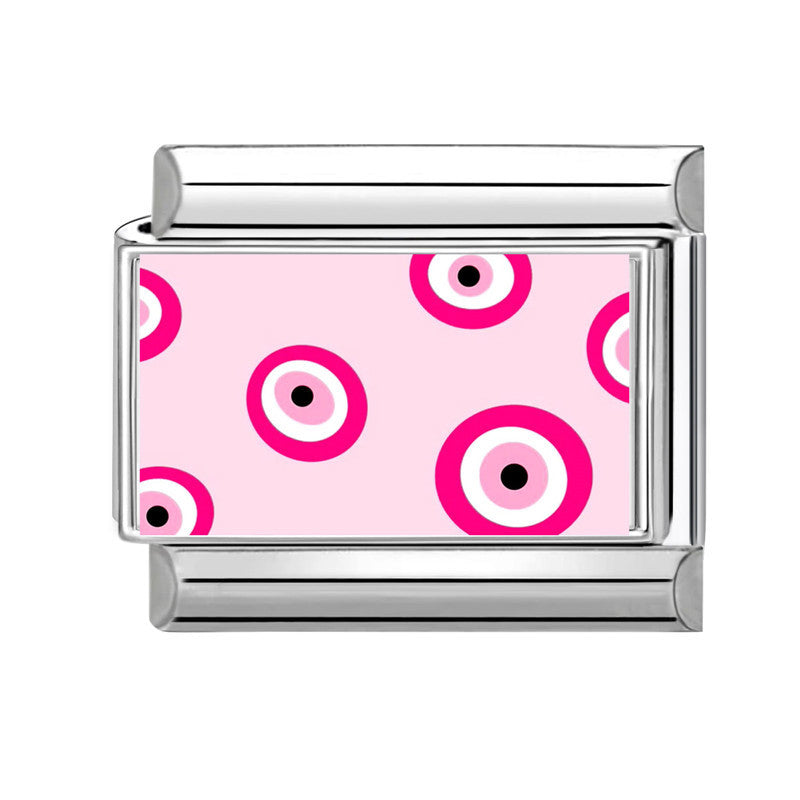 Wholesale 9mm Italian Charm Starter Bracelets DIY square Single Section Creative Stainless Steel Composable Bracelet