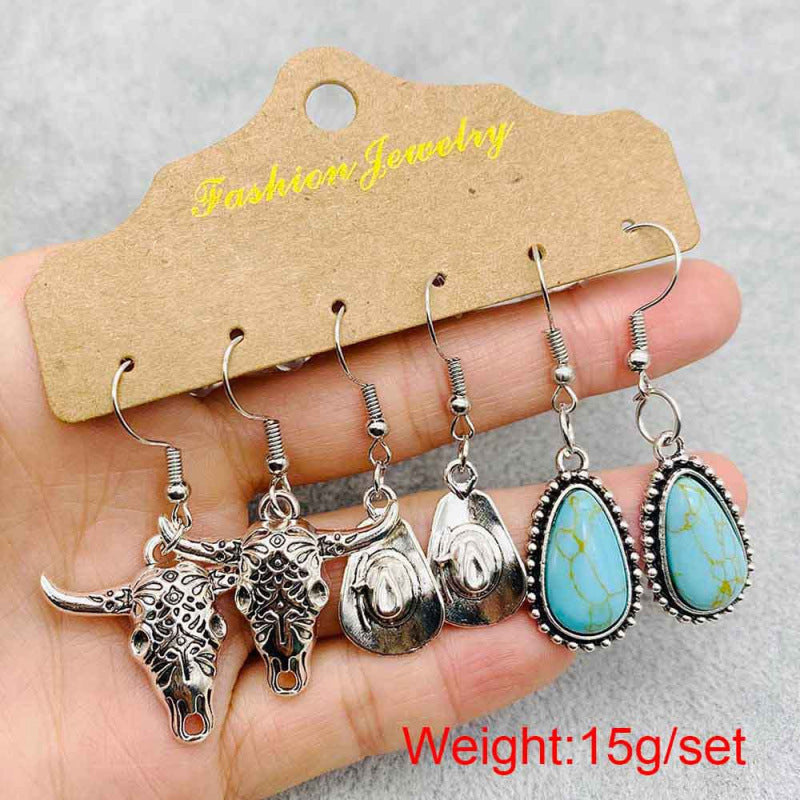 Wholesale Western style Western Cowboy Series Earring