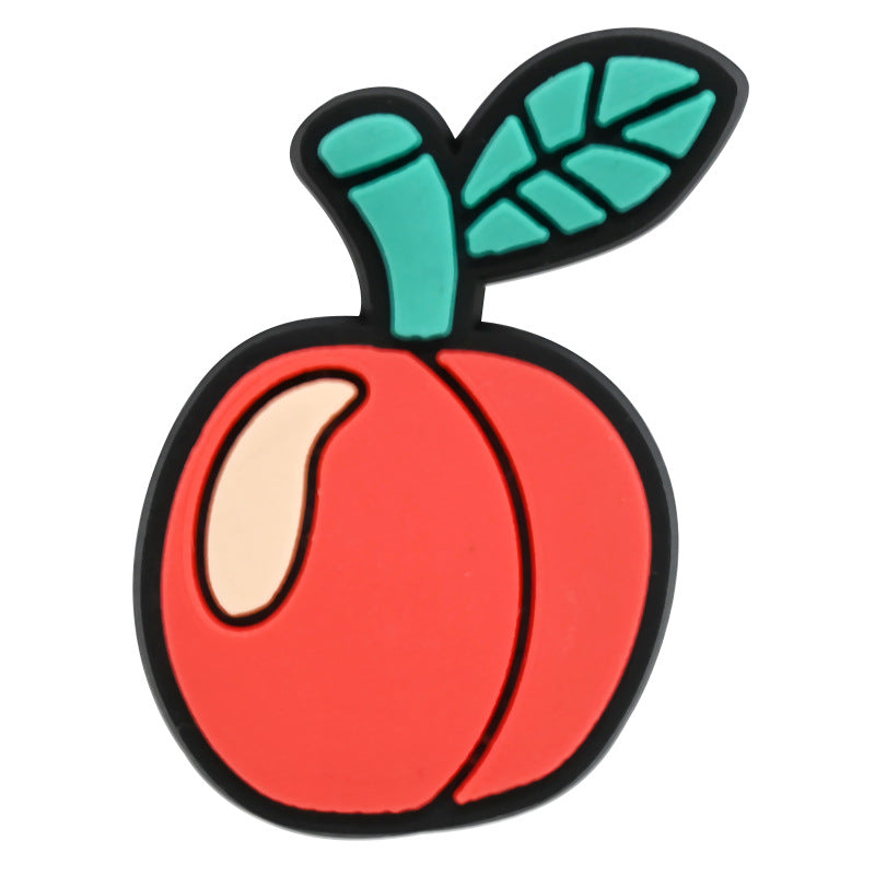 Wholesale Random 100pcs Cartoon PVC Soft Rubber Shoe Buckle Decoration ACC-SC-RYY070