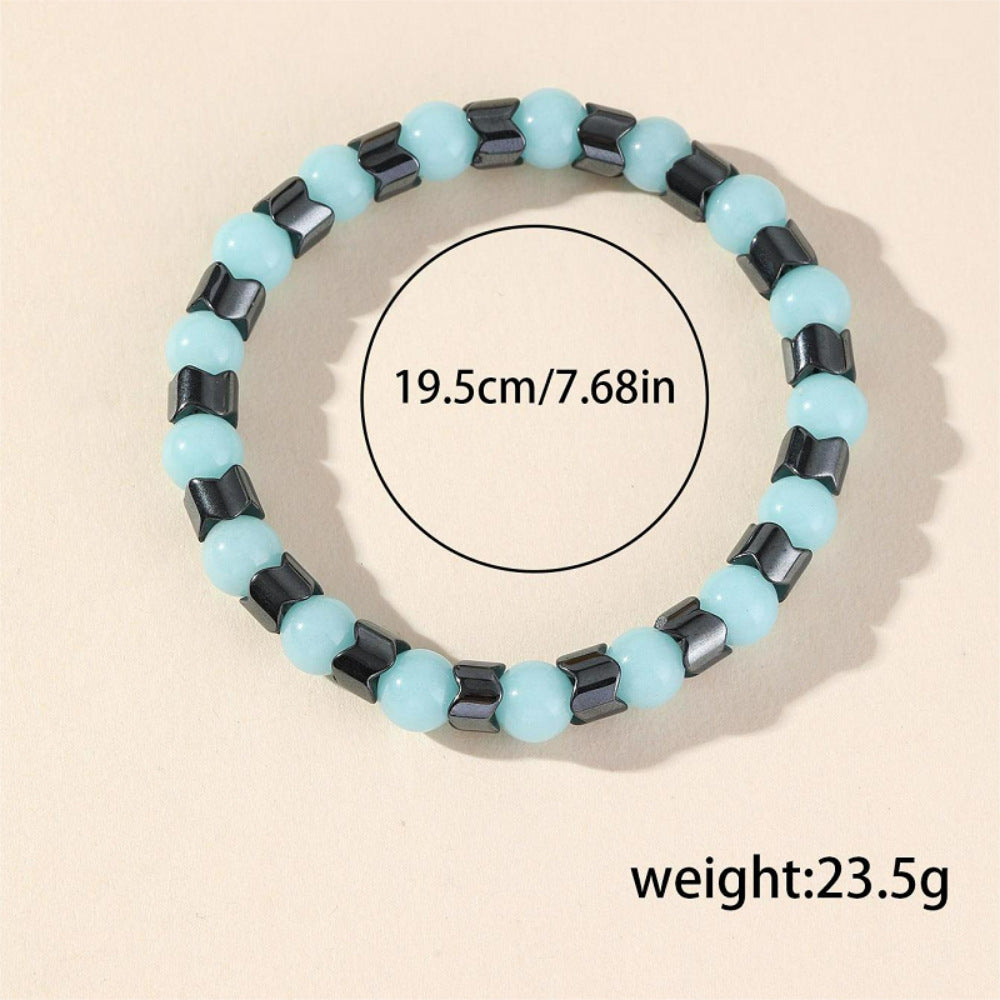 Wholesale  Obsidian Luminous Bracelet