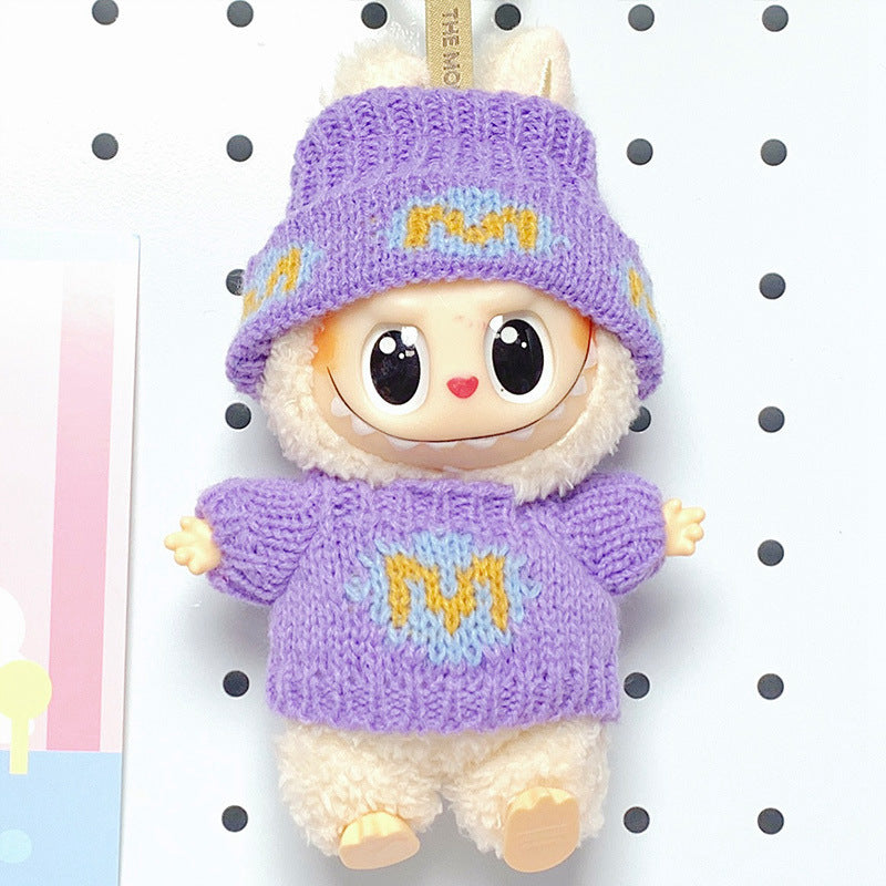 Wholesale Cute cartoon mini doll clothes