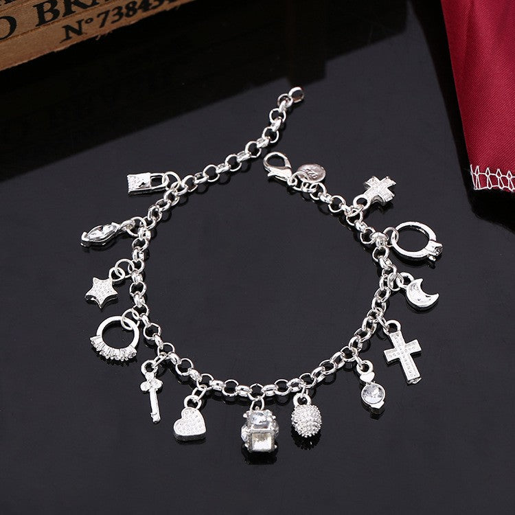 Wholesale 925 silver temperament fashion  bracelet