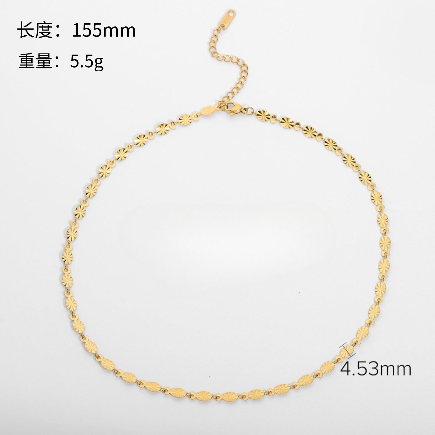Wholesale Titanium Steel Necklace High-grade Gold Plated Necklace ACC-NE-ZhenYou001