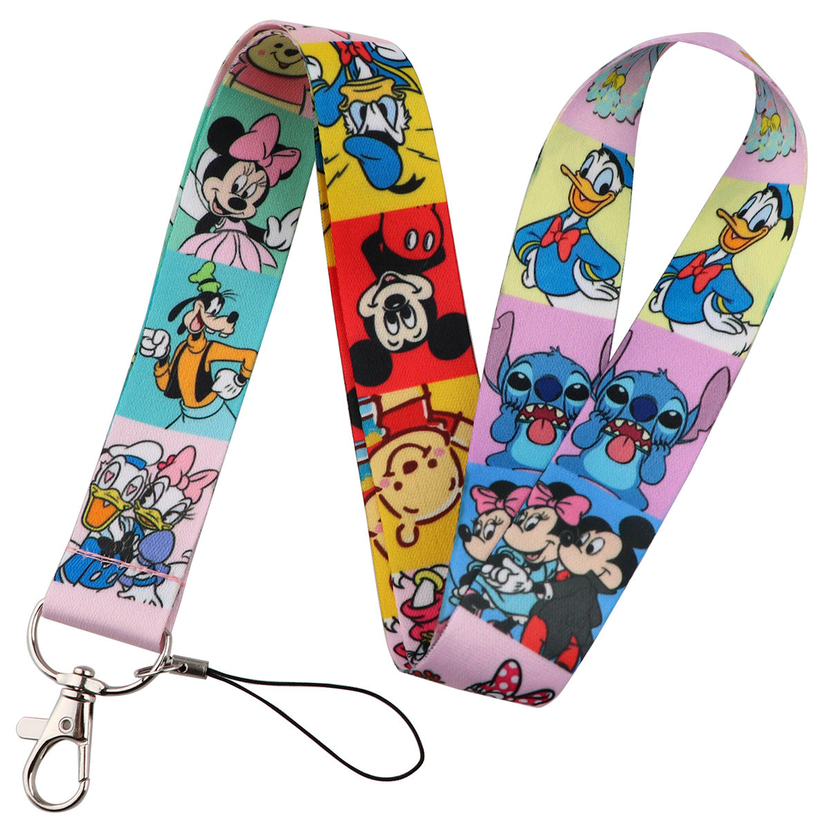 Wholesale Cartoon Mobile Phone Rope Lanyard Keychain