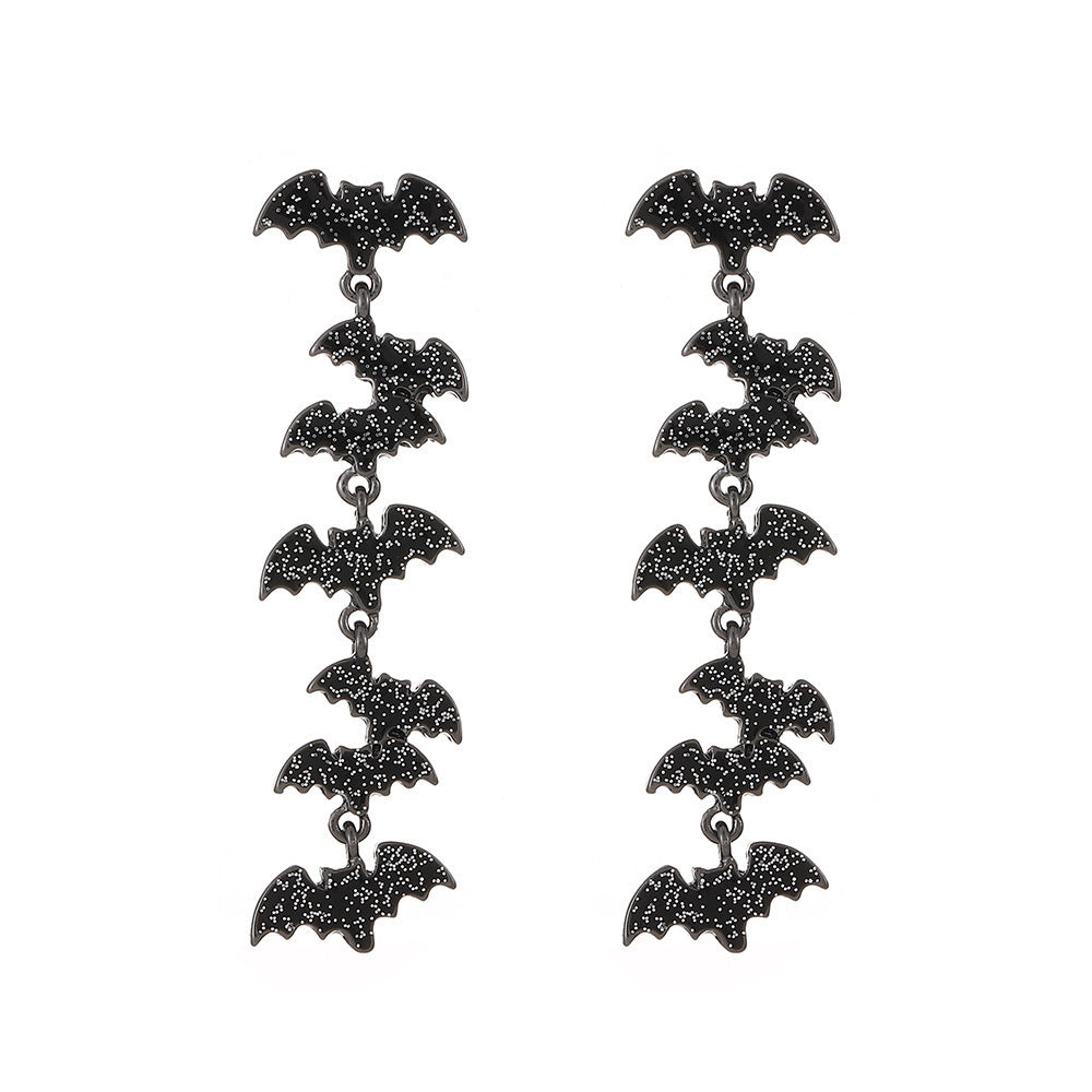 Wholesale  Pumpkin Skull Earrings for Party Wear Fashion Jewelry Accessory