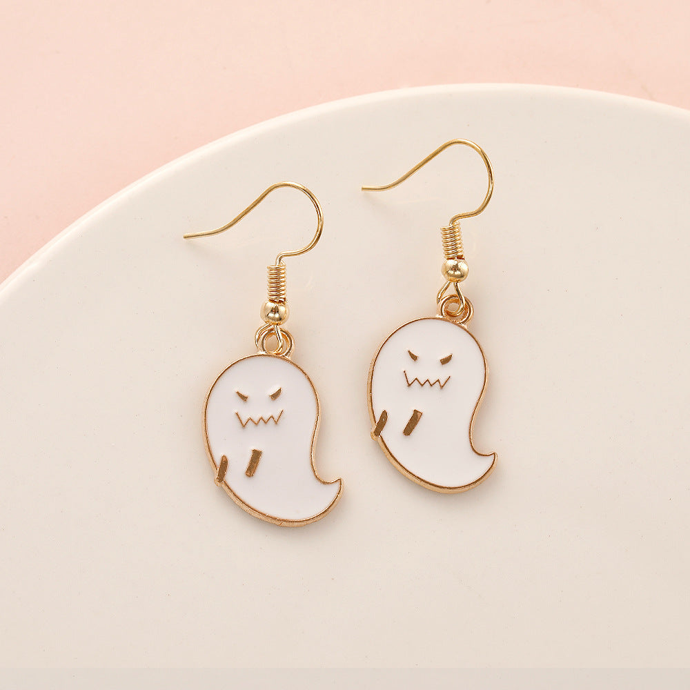Wholesale  Halloween  earrings  popular Devil pumpkin bat festival earrings