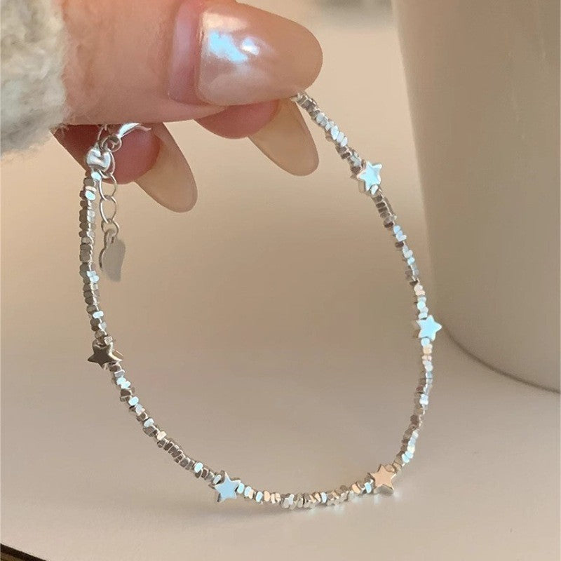 Wholesale Alloy electroplating Star Bracelet