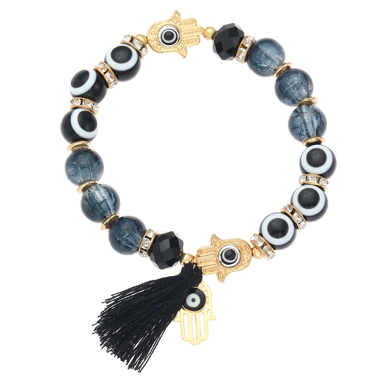 Wholesale Turquoise Evil Eye Cross Bracelet