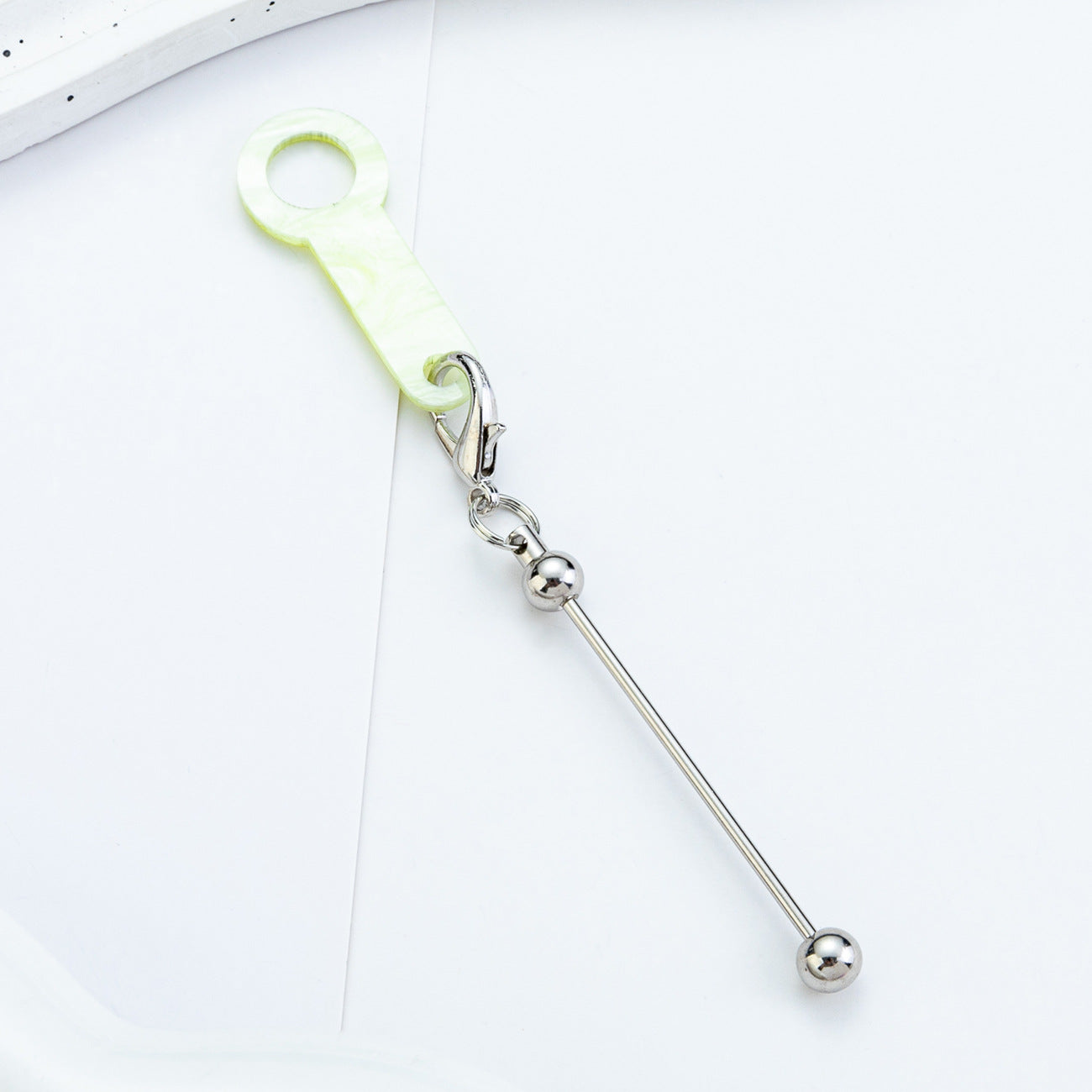 Wholesale DIY Beadable Acrylic Suitable for 8Mm-10Mm Water Cup Straw Accessories Decoration