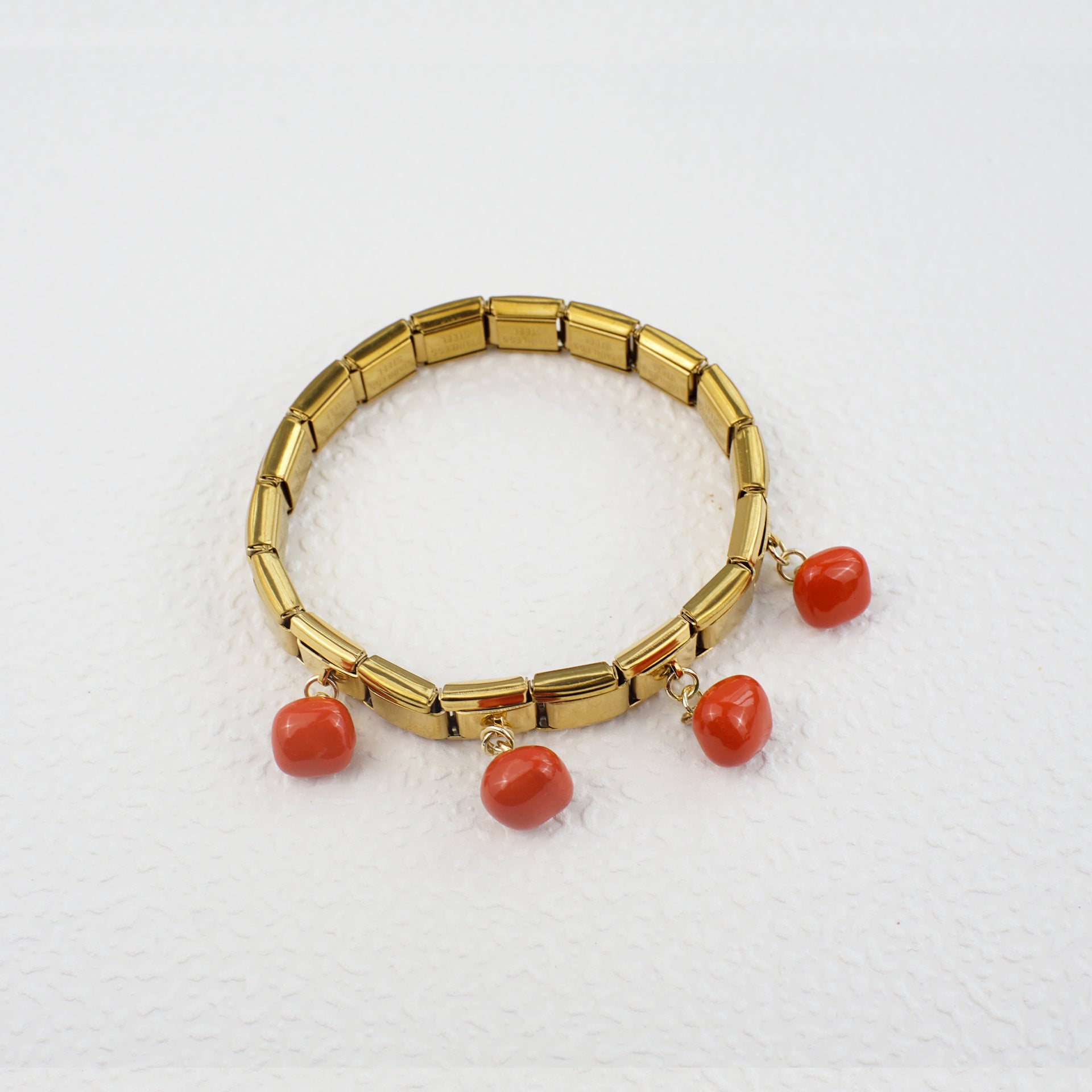 Wholesale 5pcs/   pack Single Section Creative Stainless Steel Composable Bracelet