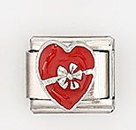 Wholesale 5pcs Italian Charm Bracelet 9mm DIY Splicing Heart Series Stainless Steel Composable Bracelet