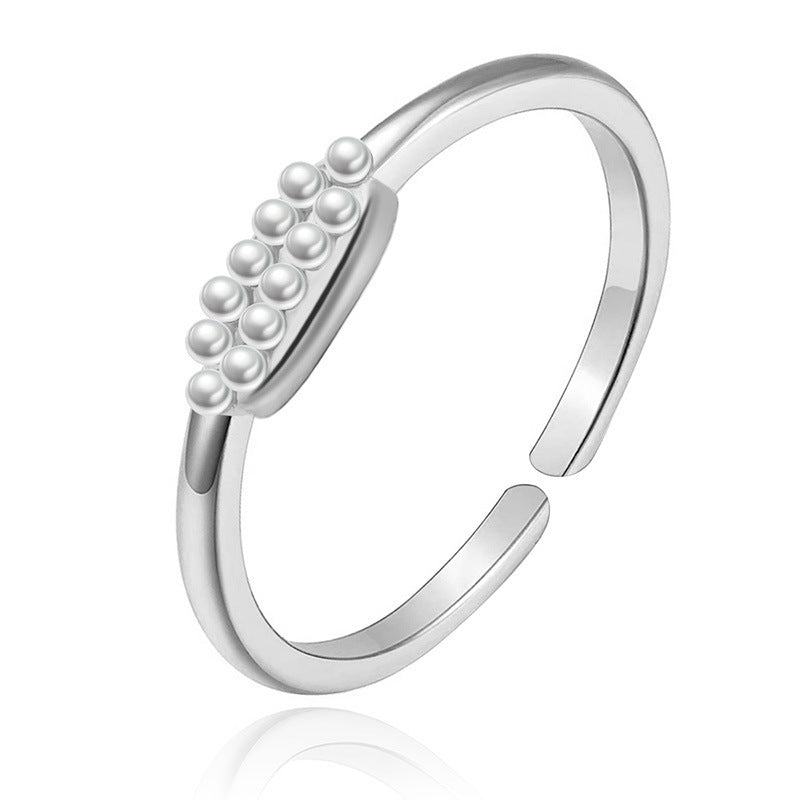 Wholesale  hollow titanium steel opening ring