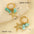 Wholesale  marine elements series starfish stainless steel earrings