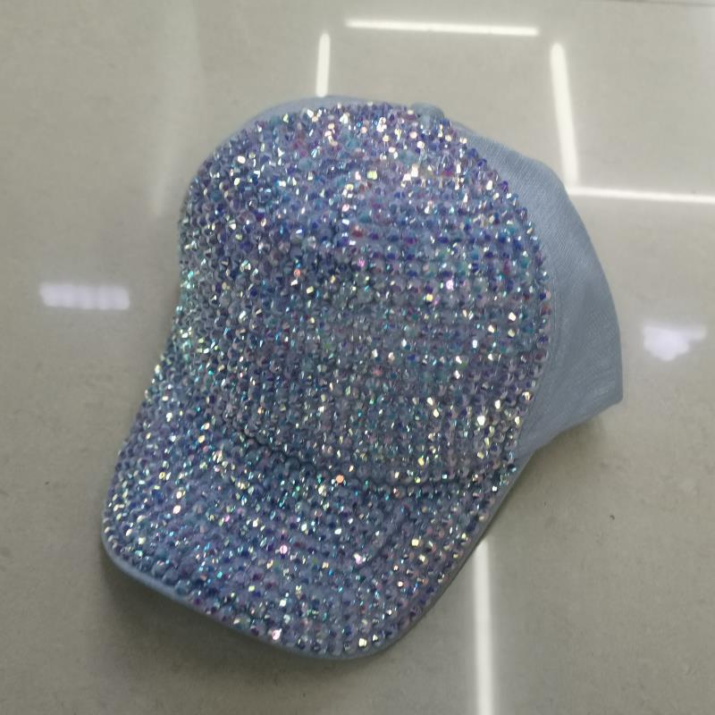 Wholesale  colorful rhinestone baseball cap