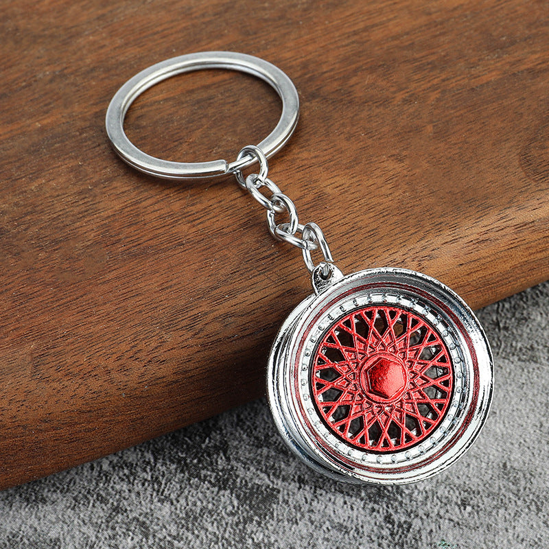 Wholesale Car BBS Wheel Metal Keychains ACC-KC-YuJia006