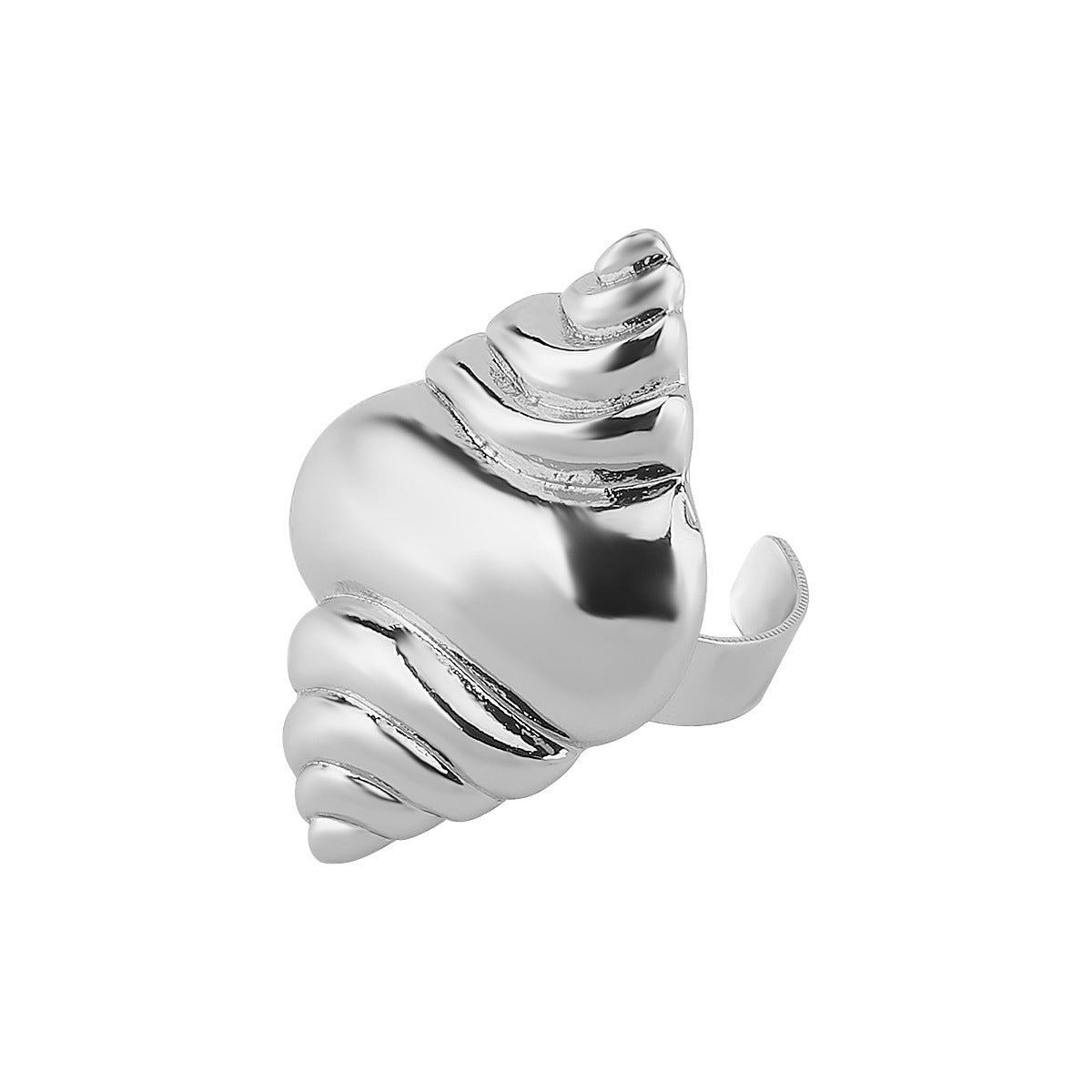 Orecchini all'ingrosso in lega di conchiglia creativa con personalità di nicchia, orecchini a vento da spiaggia e oceano