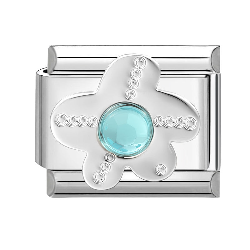 Wholesale Italian Style DIY Bracelet Charm Set Heart Butterfly Star Flower Stainless Steel Jewelry Accessory