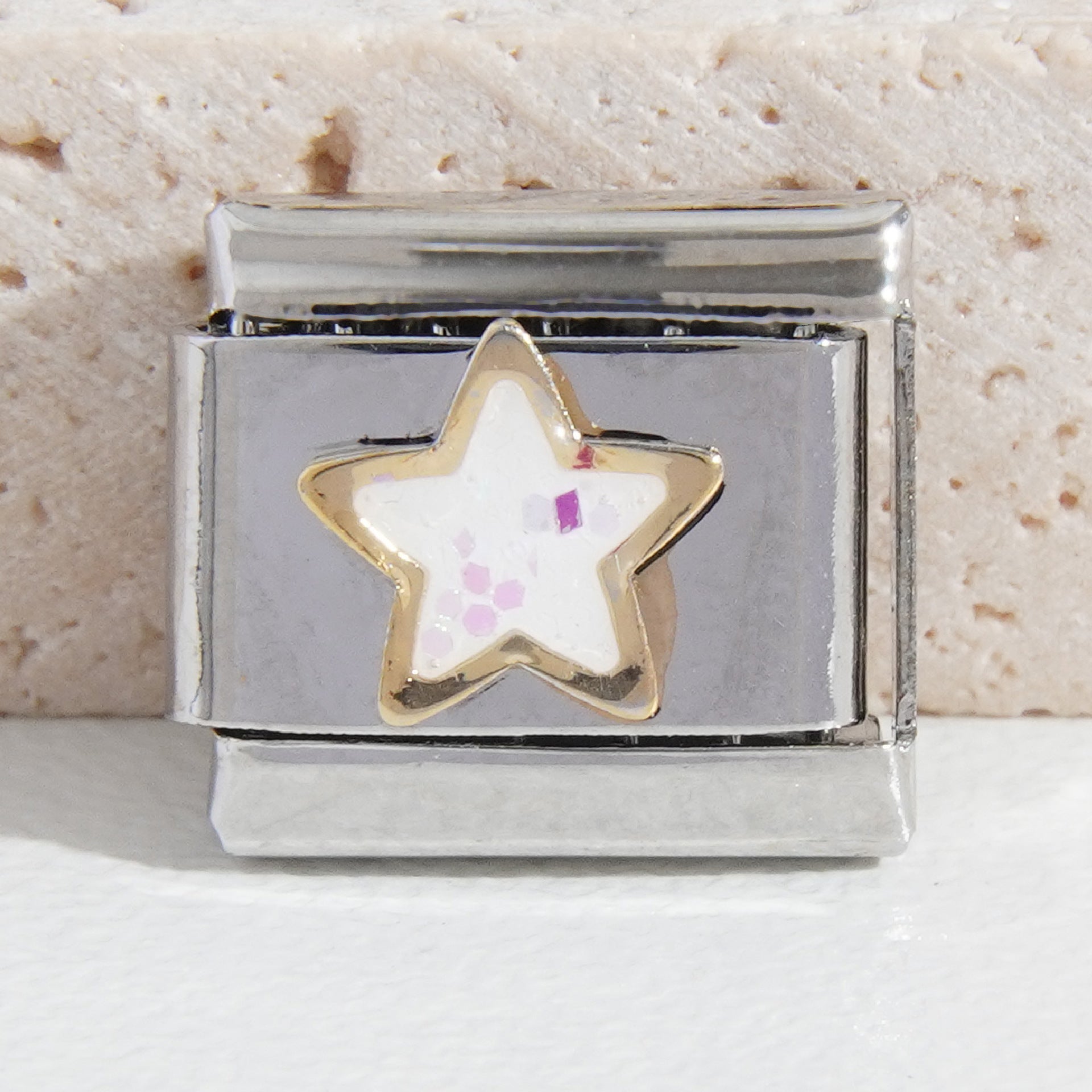 Wholesale Italian Charm Bracelet 9mm DIY Splicing Devil Eye Stainless Steel Composable Bracelet