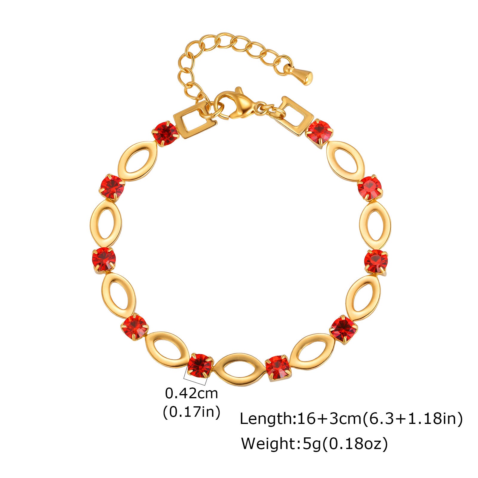 Wholesale Women S Stainless Steel Rhinestone Hollow Oval Handmade Bracelet Sparkly Jewelry Accessory For Everyday Wear