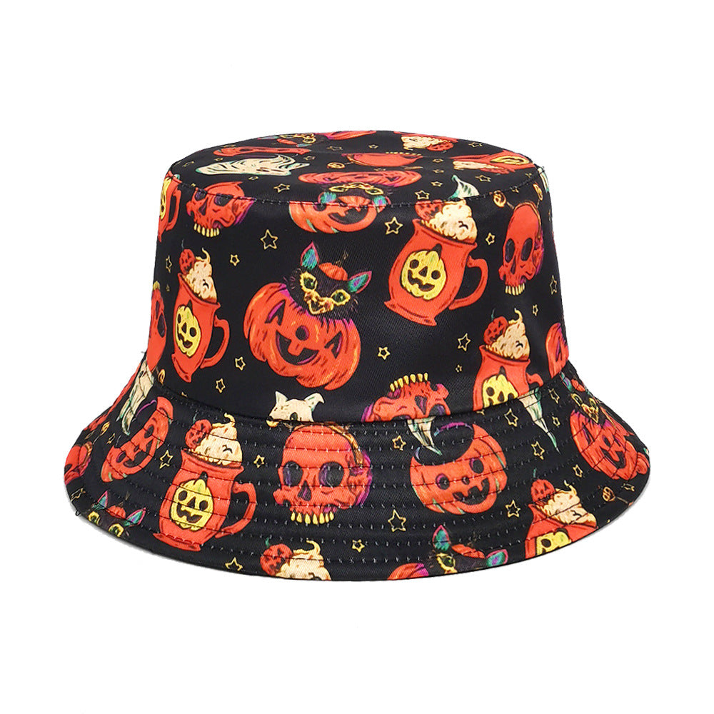 Wholesale  cartoon double-sided bucket hat