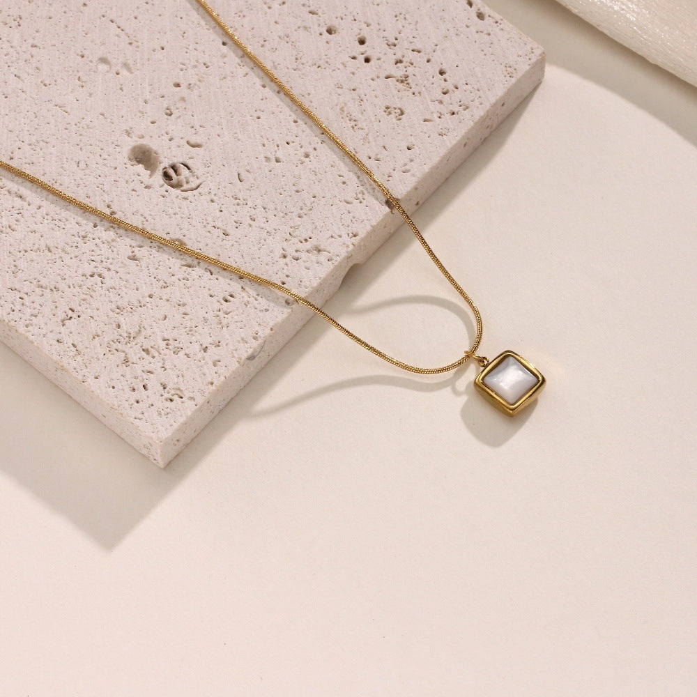 Wholesale Stainless Steel Star and Heart Necklace