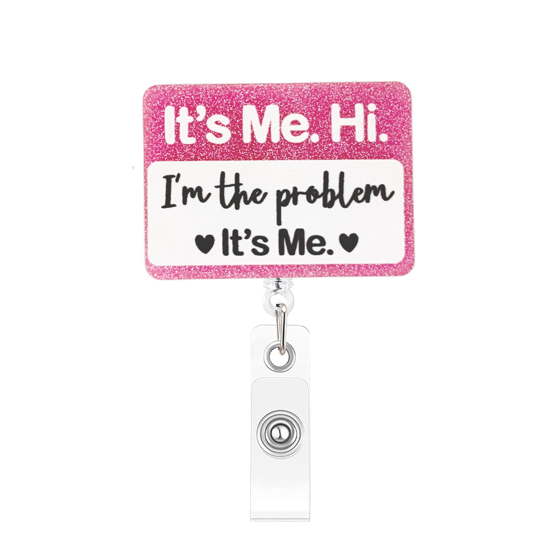 Wholesale Fun Design Retractable Badge Reel In ABS Custom Logo Available For Office Or Event Fashion Accessory