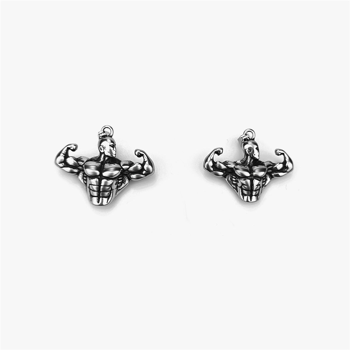 Wholesale Vintage Men's Sports Fitness Necklace Stainless Steel ACC-NE-Ruig004
