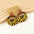 Wholesale Sports Sunflower Flower Baseball Bow Leather Wooden  Earrings