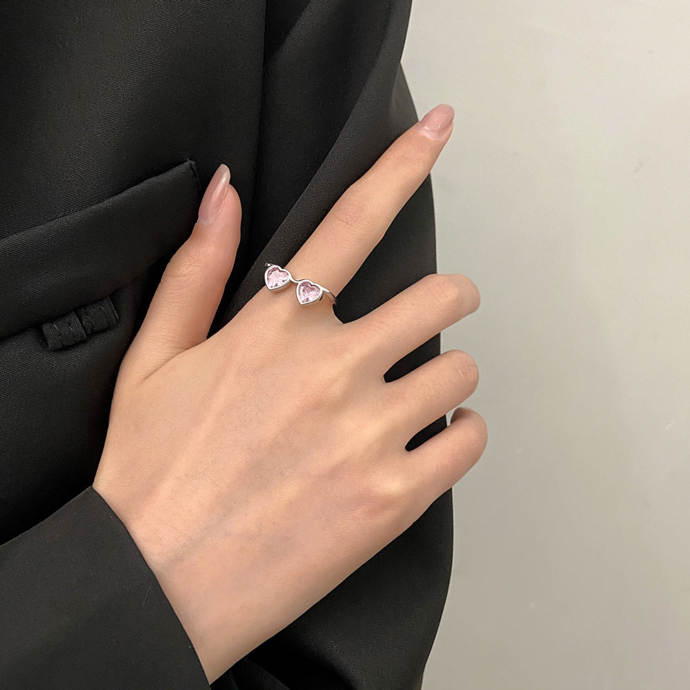 Wholesale love open Small Gold Watch Couple  Ring