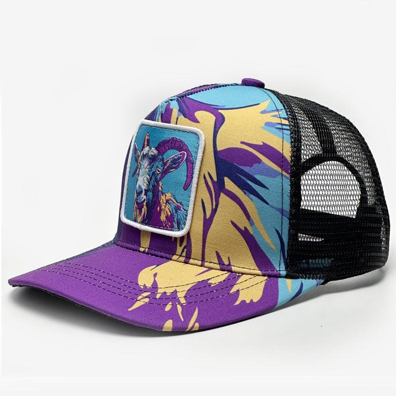 Wholesale Animal embroidery baseball cap